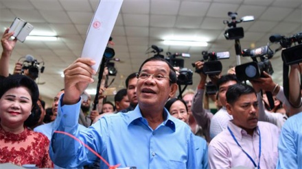 Cambodia’s ruling party claims ‘huge’ election win, opposition rejects outcome