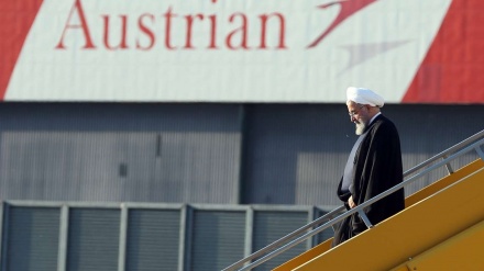 הנשיא רוחאני הגיע לאוסטריה