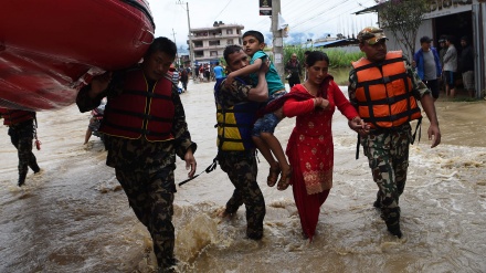 Përmbytje në Nepal