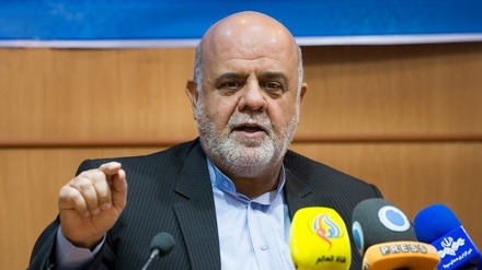 Embajador de Irán en Bagdad participa en la marcha de Arbaín 