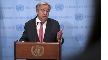Katibu Mkuu wa UN asisitiza kuiunga mkono WHO baada ya matamshi ya Trump