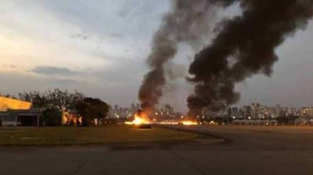 Un muerto y 6 sobrevivientes tras estrellarse avioneta en Brasil