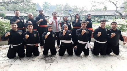 Latihan Bersama Tim Pencak Silat RI dan RII