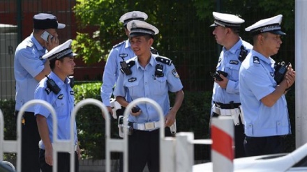 北京にあるアメリカ大使館近くで爆発