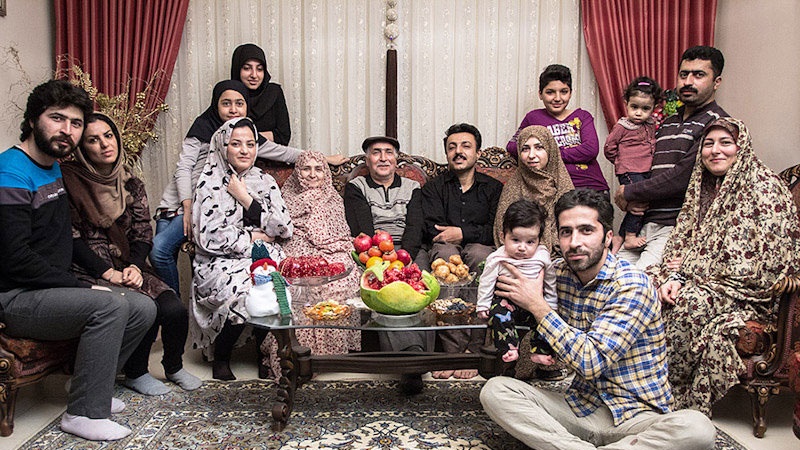 イランの家族