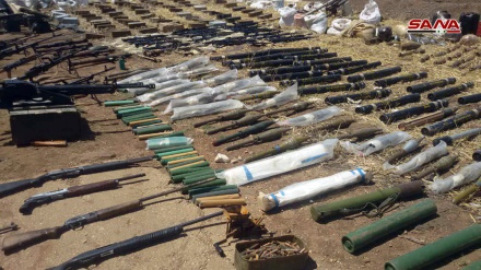 Suriye'nin güneyinde ABD ve İsrail menşeli füzeler bulundu