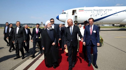Presidente iraniano Rohani arrivato in Svizzera