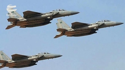 沙特战机袭击了也门塔伊兹