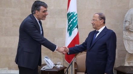 イラン外務次官が、レバノン大統領と会談