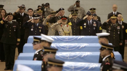 تحویل بقایای اجساد نظامیان آمریکایی از طرف کره شمالی 