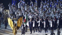 Kontingen Iran di Acara Pembukaan Asian Games 2018