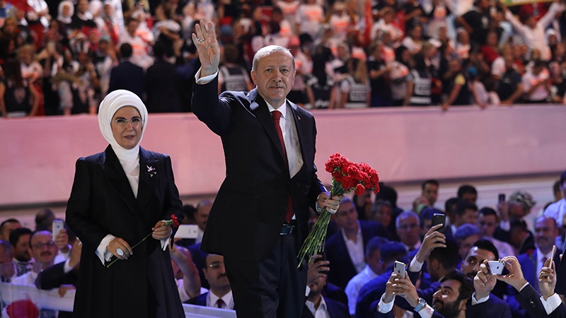  انتخاب مجدد رجب طیب اردوغان به عنوان رییس حزب عدالت و توسعه