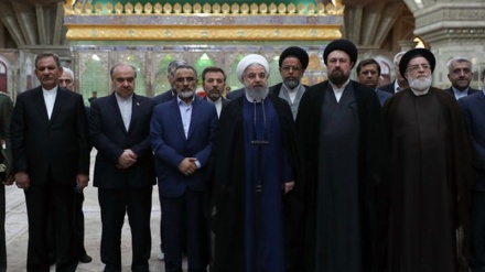 Rohani: Con unidad nación iraní neutraliza complots enemigos en su contra(video+fotos)