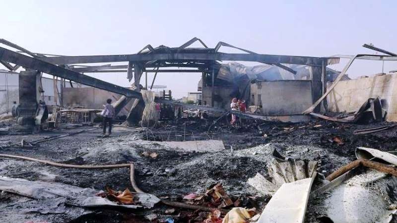 Coalición saudí ataca aeropuerto de Al-Hudayda en Yemen
