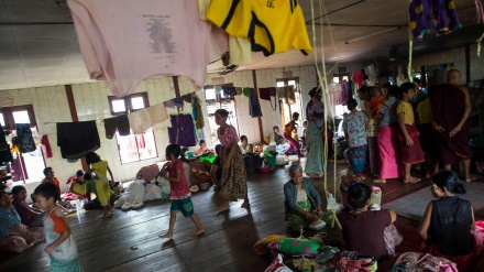 Fotos: 46 personas mueren en inundaciones en Myanmar