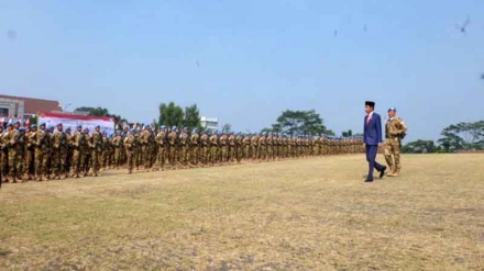 Pelepasan Pasukan Perdamaian RI ke Kongo dan Lebanon