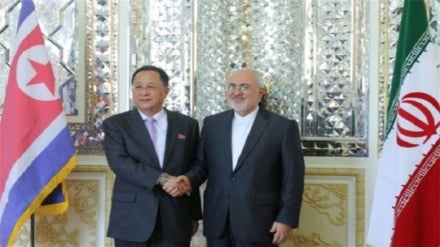 دیدار وزیر امور خارجه کره شمالی با وزیر امورخارجه ایران 