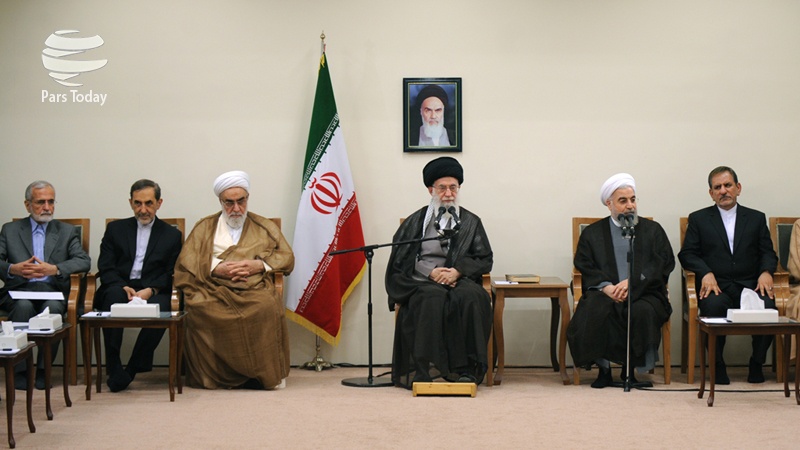 Pontos de vista do líder da Revolução Islâmica do Irã (encontro com o Presidente do país e ministros do seu gabinete)