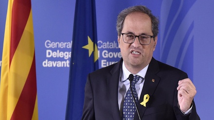Torra pide la liberación inmediata de los políticos catalanes en prisión