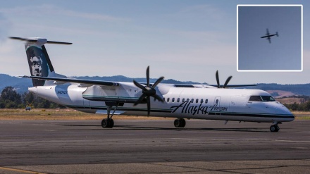 美国一架飞机被盗后在华盛顿州坠毁