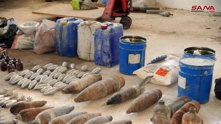 Video: Armas israelíes en un depósito de terroristas en Rif Damasco