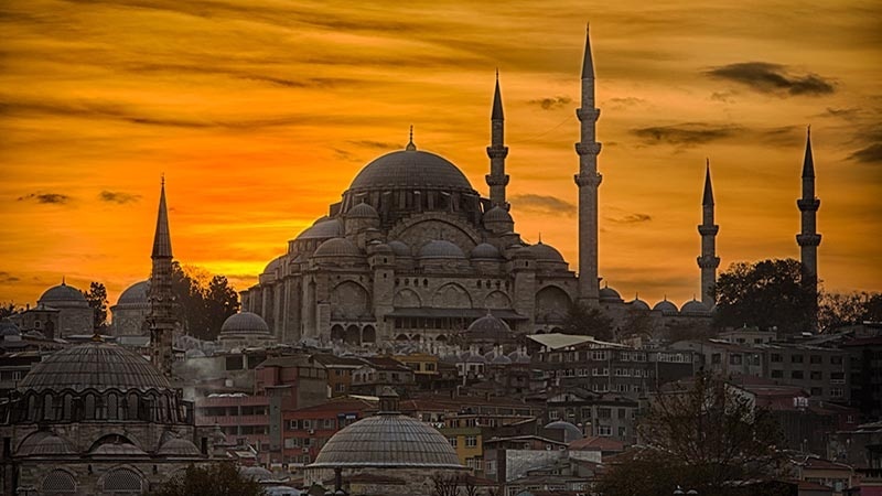 Masjid Suleymaniye Istanbul.