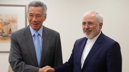 Zarif e o PM de Singapura discutem sobre JCPOA