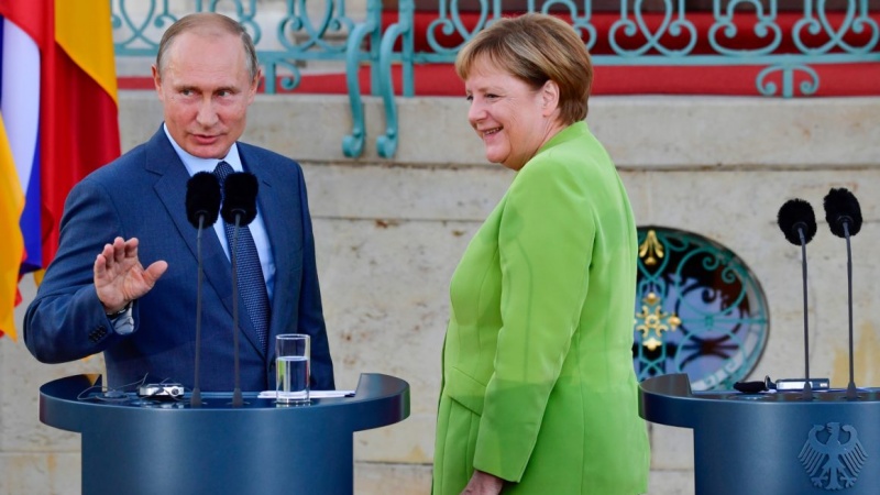 Putin bei Merkel: Atomabkommen muss gewahrt werden