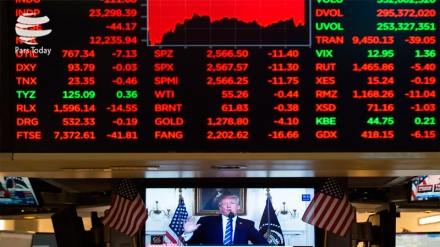 سقوط بازار سهام امریکا