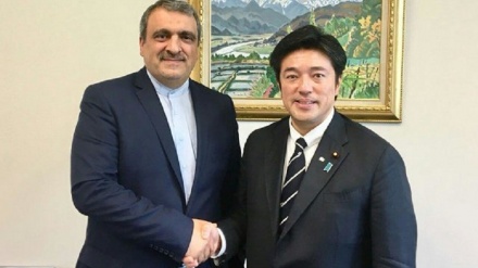 日本の衆議院議員が東京駐在のイラン大使と会談