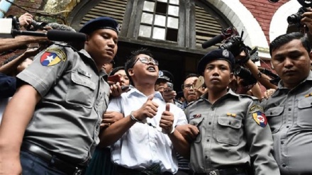Myanmar sentences Reuters journalists to 7 years in jail, prompts reactions