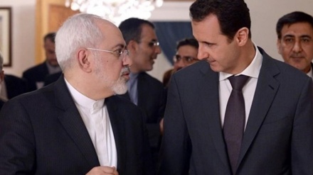 Zarif takohet me Bashar Asad në Damask