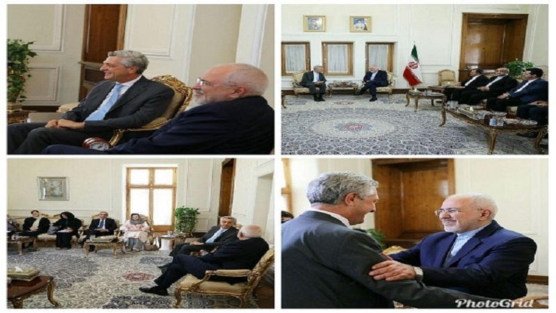 دیدار کمیسر عالی پناهندگان سازمان ملل متحد با وزیر امورخارجه ایران 