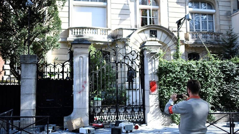 İran'ın Paris Büyükelçiliğine saldırı 