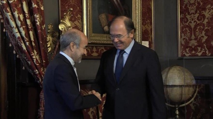 Presidente del Senado español despide al embajador de Irán+video
