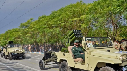 Militärparade in  Iran