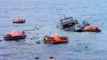 مرگ 79 تن بر اثر غرق شدن یک کشتی در دریاچه ویکتوریا 