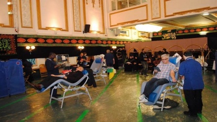 Britanya İslami merkezinde kan bağışı kampanyasına yoğun katılım