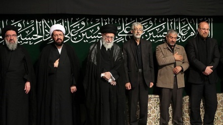 De Yolə Rəhbəri iştiroki Şame-Ğəribani əzodorəti mərosim