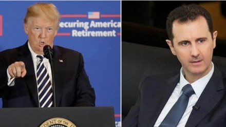 تلاش ترامپ برای مذاکره مستقیم با بشار اسد