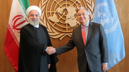 Presidenti Ruhani takohet me sekretarin e përgjithshëm Guterres
