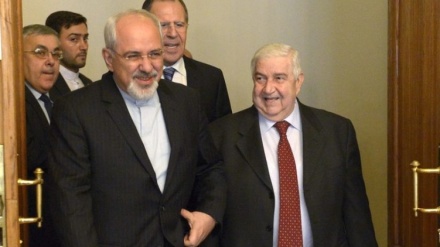 Kepada Mouallem, Zarif Tekankan Solusi Damai bagi Krisis Suriah