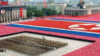 北朝鮮建国７０周年の式典
