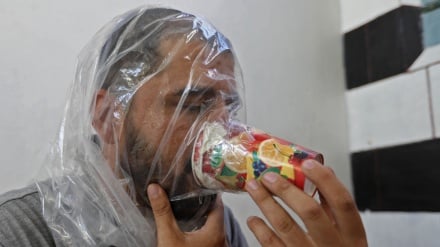 Prodhimi i maskave artizanale në Idlib