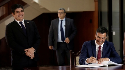  Sánchez puso fin desde Costa Rica a la gira latinoamericana 