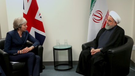 Rouhani e primeiro-ministro do Reino Unido discutem questões de interesse mútuo