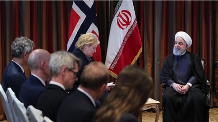 Primeiro Ministro da Noruega e Presidente do Irã discutem laços mútuos em Nova York