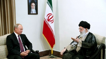 İslam inkılabı rehberi Rusya devlet başkanını kabulünde: ABD yenilgiye uğramıştır