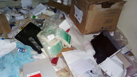 Syrian army forces find Israeli-made medicine in militant field hospital in Quneitra