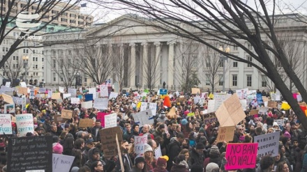 Proteste vor dem Weißen Haus gegen Trumps Einwanderungspolitik